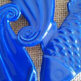 Cast iron underside fish patterns - Vintage