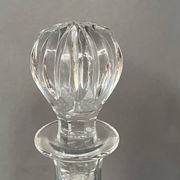 Carafe à whisky en cristal massif.