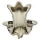 2-armed wall lamp from Włocławek, Poland, 1970s