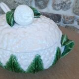 Cauliflower slip tureen