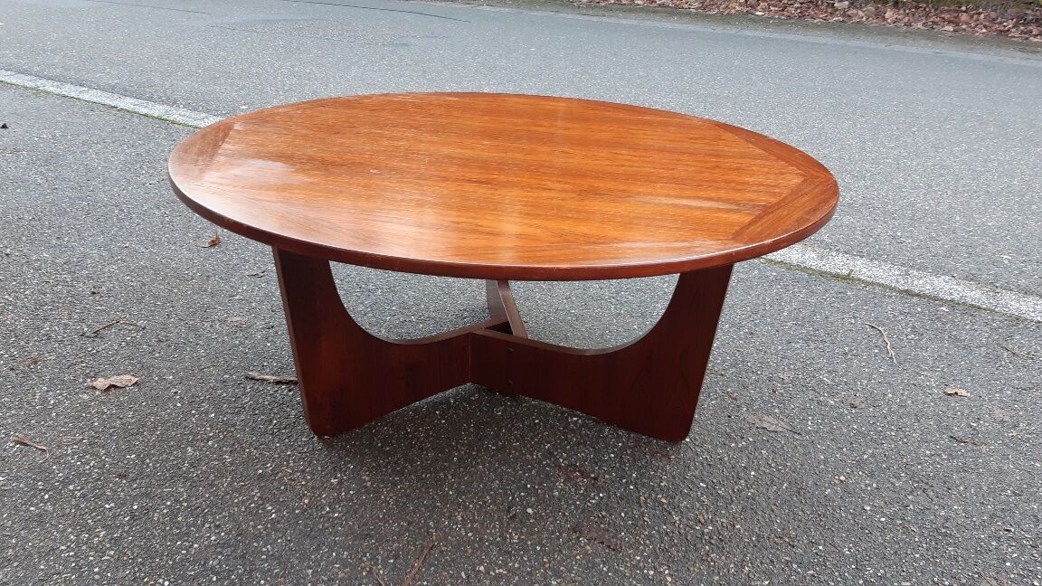 Rosewood coffee table 1970