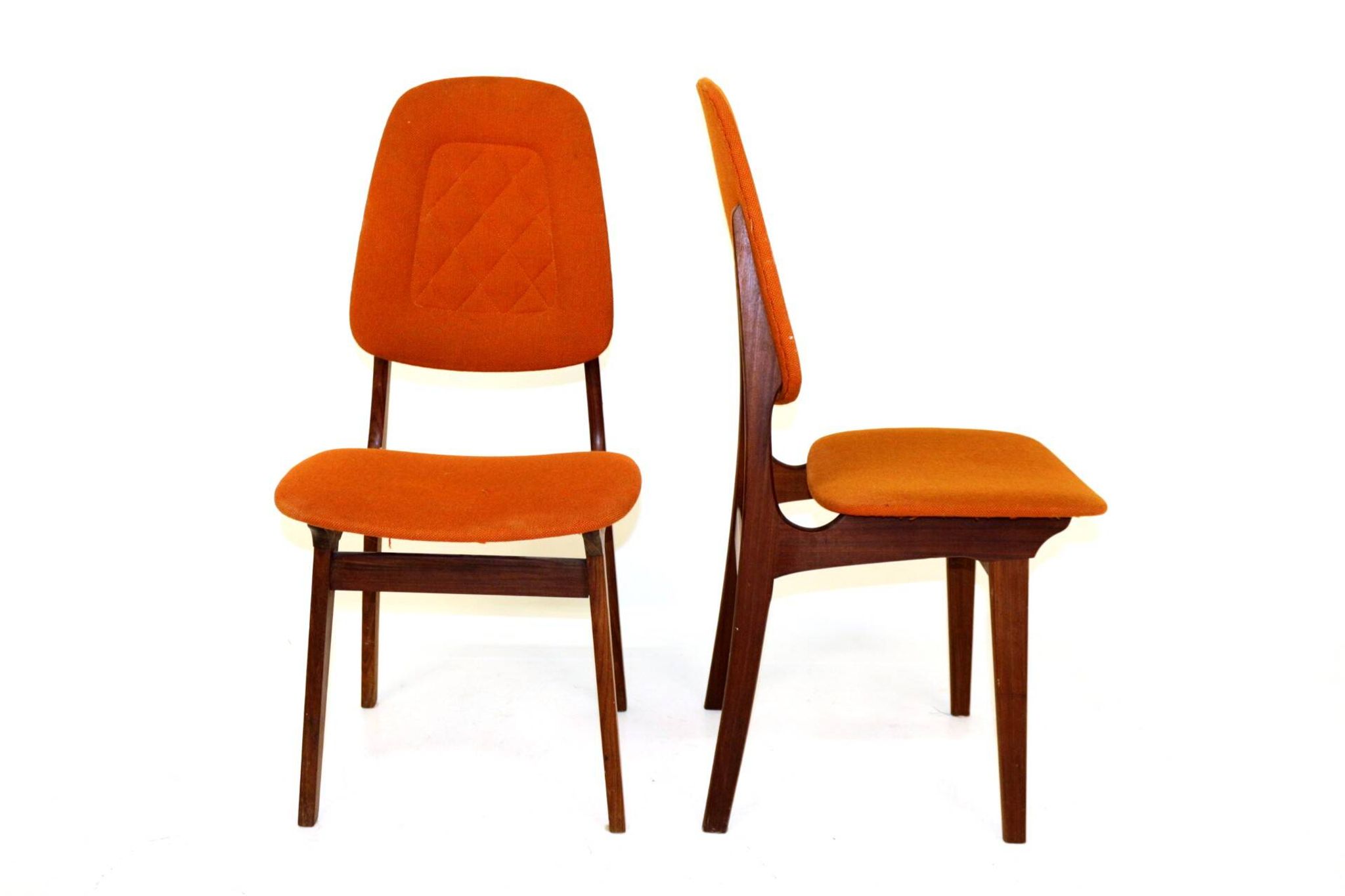 Set de 2 chaises scandinave en teck, Suède, 1960