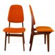 Set de 2 chaises scandinave en teck, Suède, 1960