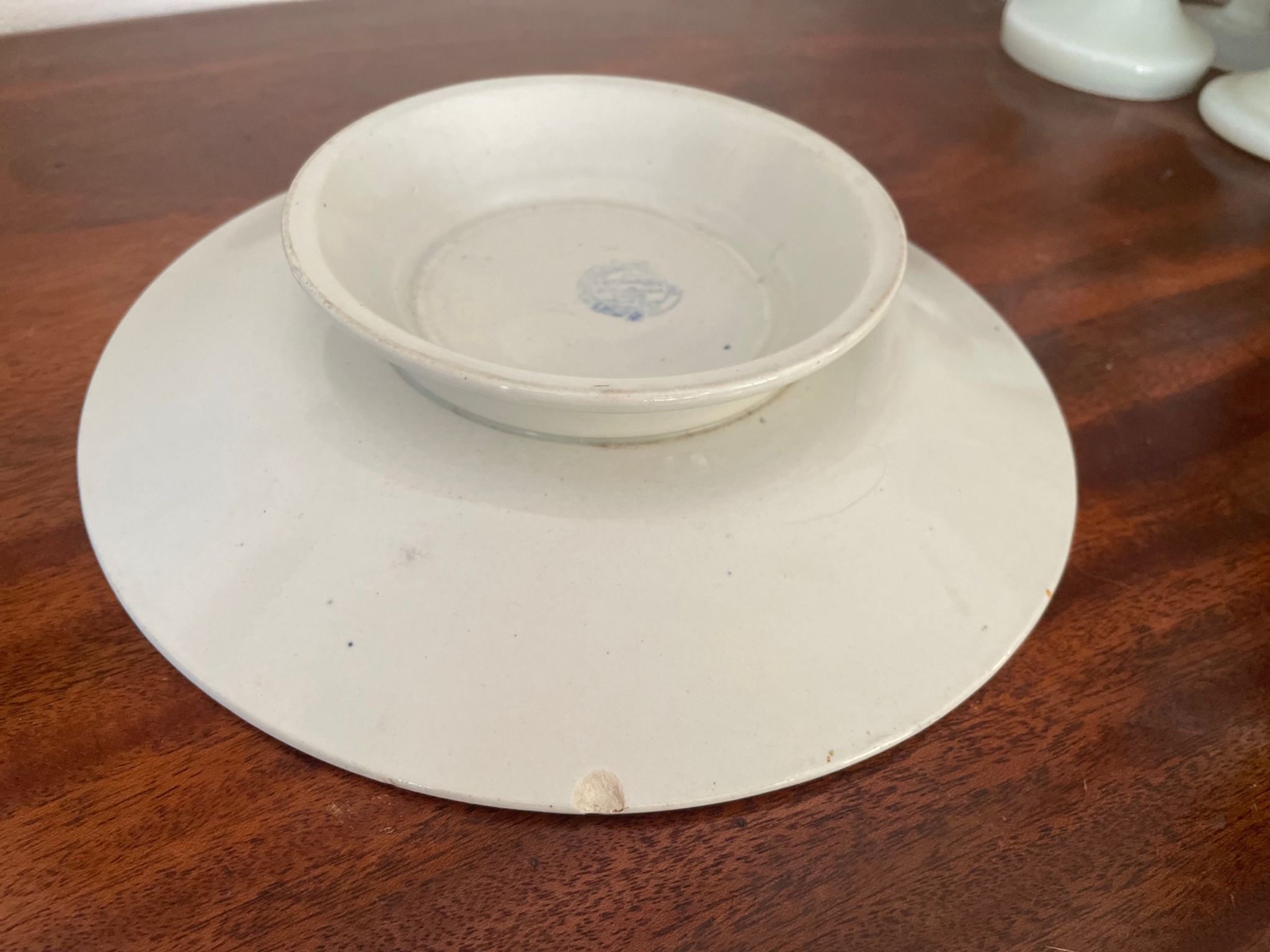 Old ceramic dish