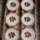 6 assiettes à dessert anciennes Digoin et Sarreguemines