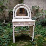Rattan dressing table