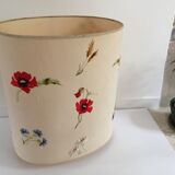 Handmade vintage oval lampshade