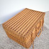Wicker case suitcase