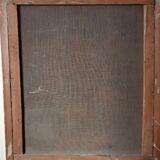 Peinture à l'huile ancienne sur toile, Vierge à l'Enfant, XVIIIe siècle