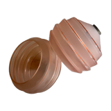 Set of two suspensions