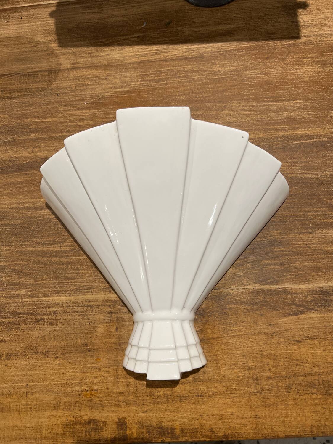 Vintage ceramic wall lamp