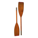 Large paddle, vintage wooden oar