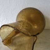Handmade bubble glass pitcher
