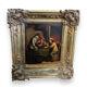 Painting on copper XIXth players