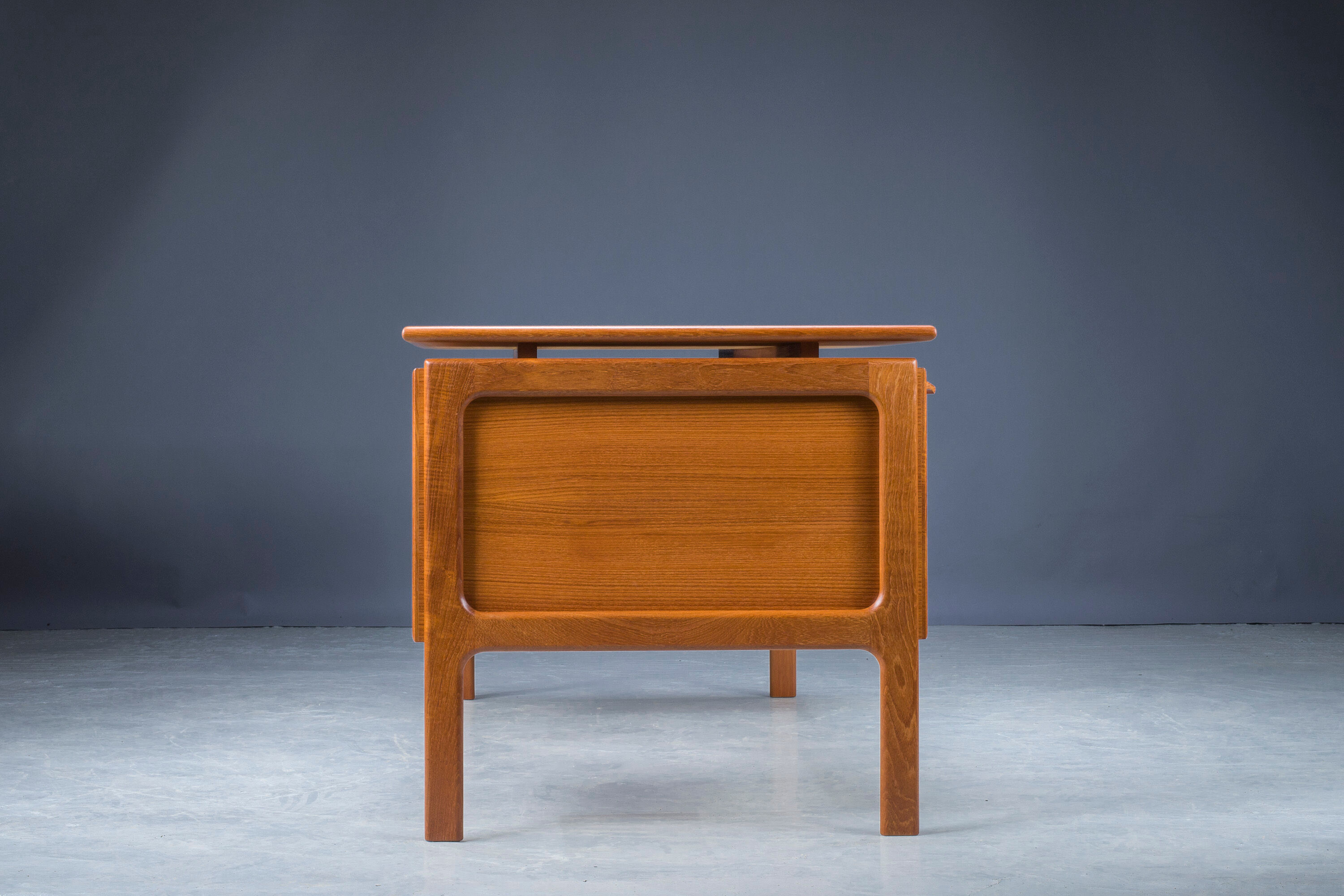 Mid-Century Teak Desk from GV Møbler, 1960s