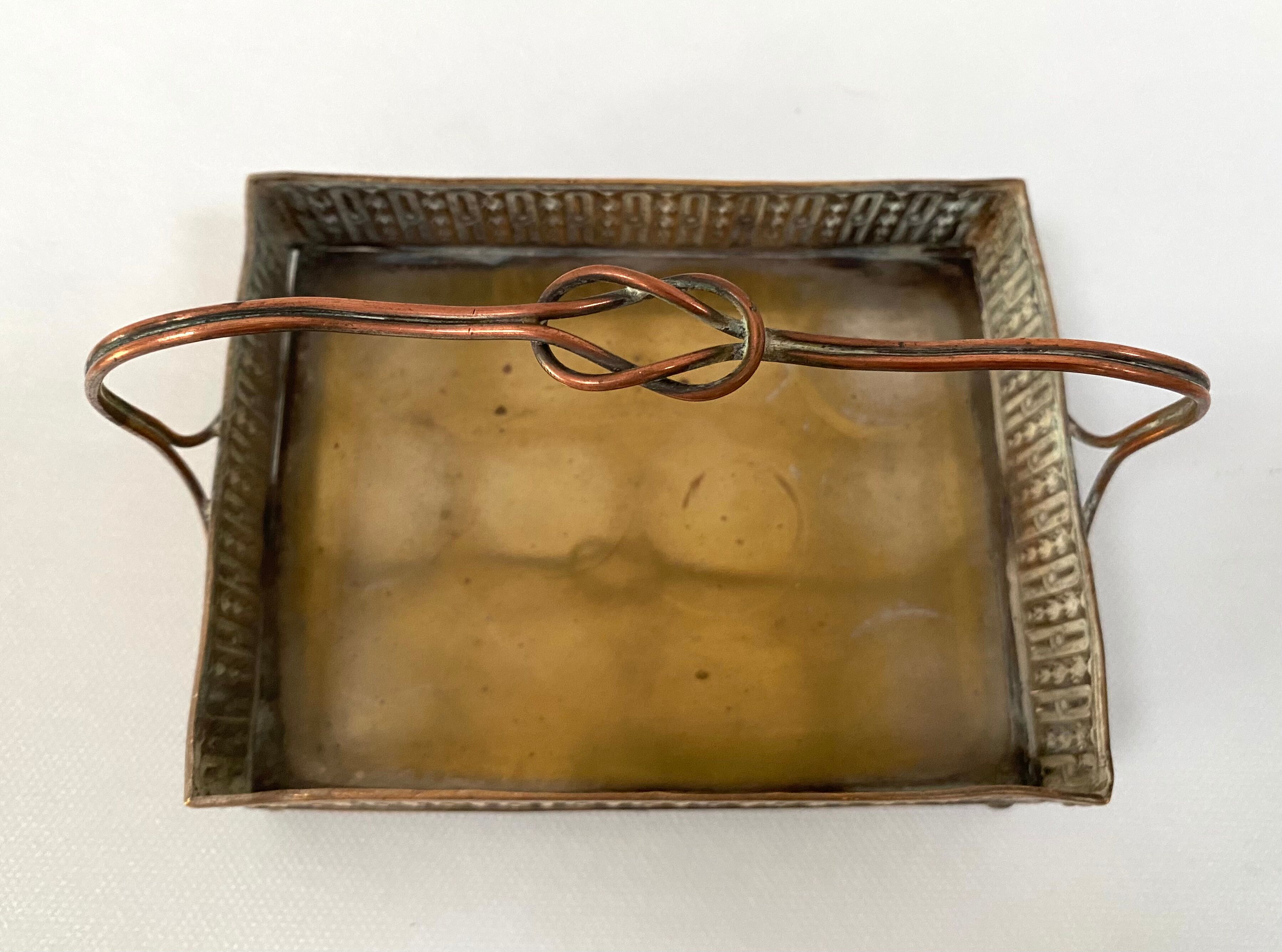 Old brass and copper top