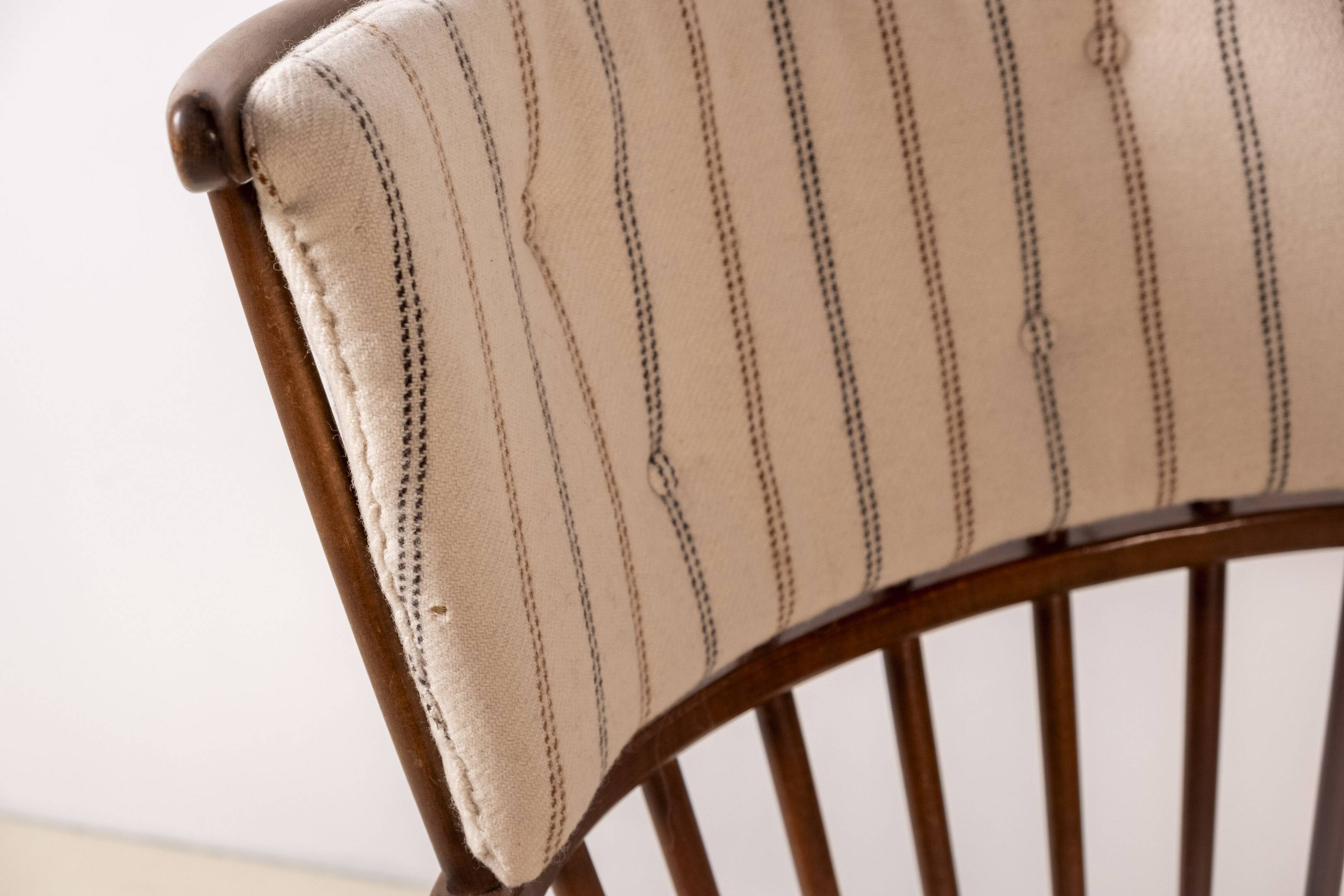 Chaise Windsor Ove Boldt modèle 1638, Fritz Hansen années 1940