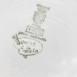 4 assiettes Varese : Sarreguemines : 1960