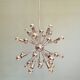 Sputnik chandelier in chrome metal, 20 light points, 70s