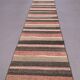 Old Turkish narrow Kilim Runner 275x50 cm shabby chic, vintage kelim