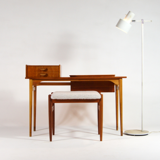 Danish vintage teak and oak desk