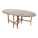 Midcentury Drop Leaf Teak Table. Vintage Modern / Retro / Danish Style.