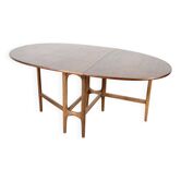 Midcentury Drop Leaf Teak Table. Vintage Modern / Retro / Danish Style.
