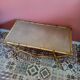 Vintage rattan coffee table