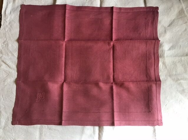 Set de 3 serviettes roses