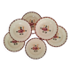 Longchamp Earthenware Dinner Plates Agen Model Vintage