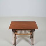 Danish nesting tables designed by Johannes Andersen for Silkeborg, 1960s