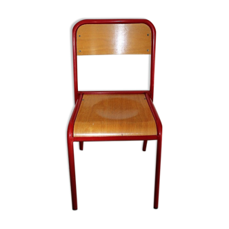 Chaise d'école années 80'