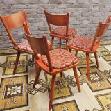 Set of 4 Hiller chairs 1960