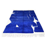 Tapis marocain bleu