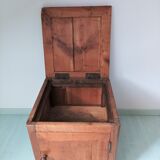 Small solid oak chest