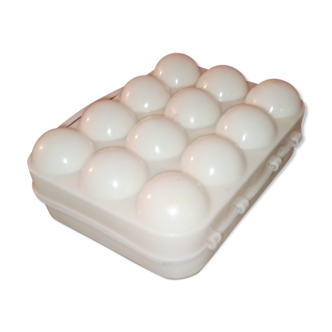 Old egg box basket for 12 eggs