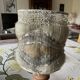 Lampe à poser en bois tourné