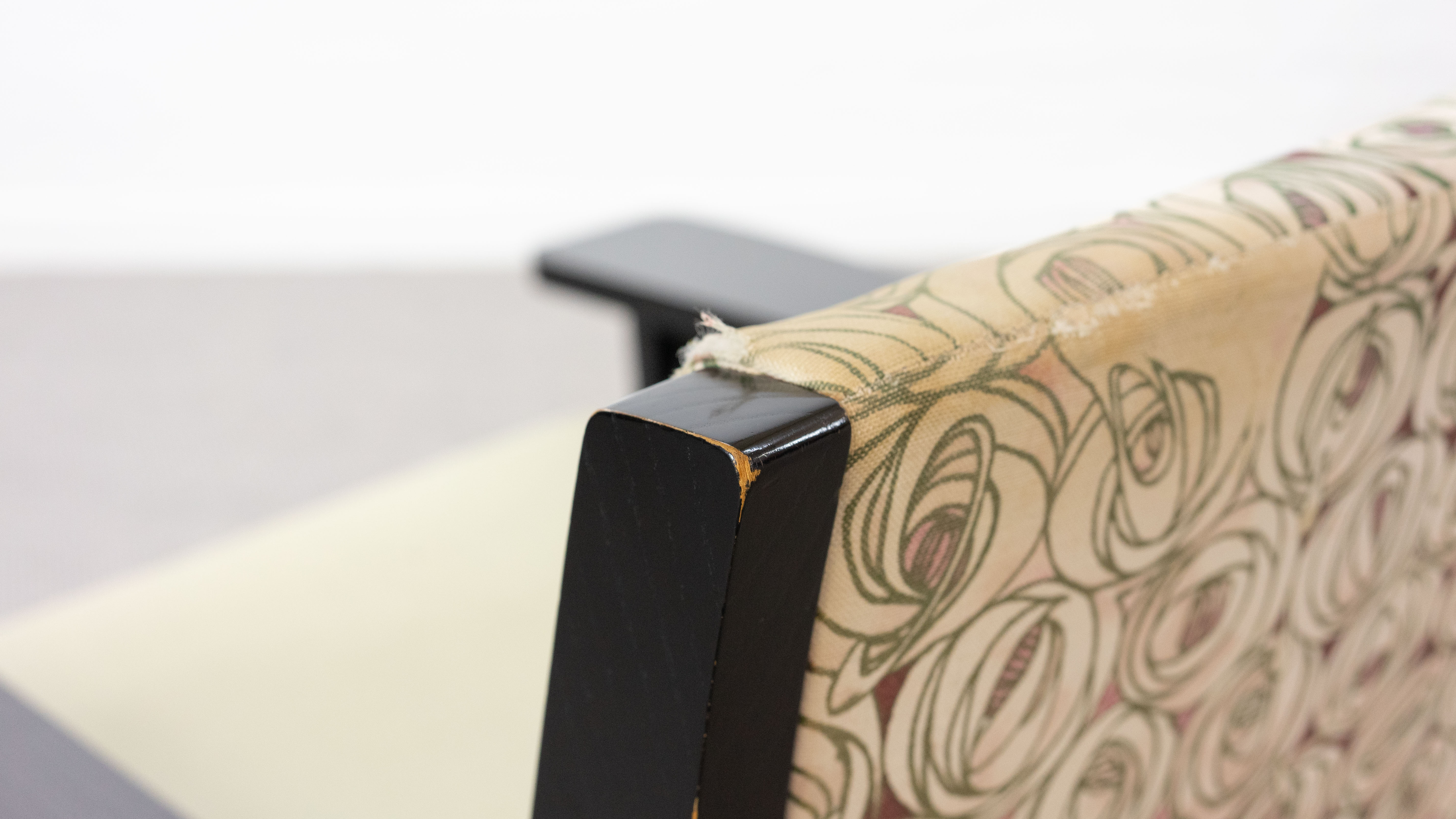 Cassina Hill House Set, Sofa and easy chair by Charles Rennie Mackintosh