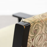 Cassina Hill House Set, Sofa and easy chair by Charles Rennie Mackintosh