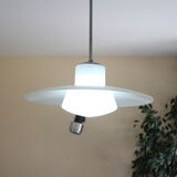 Pendant lamp opaline 1930 XXL