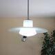 Pendant lamp opaline 1930 XXL