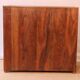 former Art Deco glazed sideboard in Burmese teak