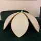 Vintage flower petal suspension