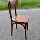 12 chaises bistrot anciennes en bois courbé
