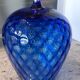 Vintage empoli crystal vase cup