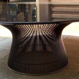 Table basse par Warren Platner - Edition limitée Knoll bronze 2020