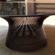 Table basse par Warren Platner - Edition limitée Knoll bronze 2020
