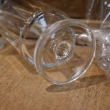 4 Luminarc striated rider wine glasses