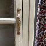 Small patinated display cabinet