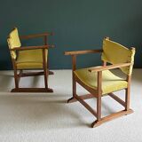 Pair of small armchairs from the 30s and 40s